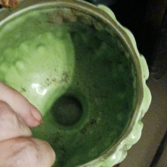 1970 Caffco Green Ceramic Goblet Set - Picture 2 of 4